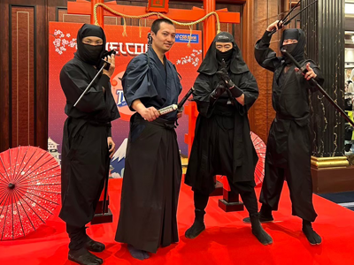 TEAM☆ACTIONの忍者ショー