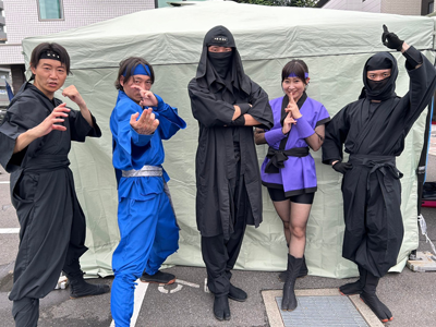 TEAM☆ACTIONの忍者ショー
