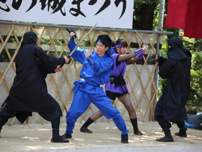TEAM☆ACTIONの忍者ショー