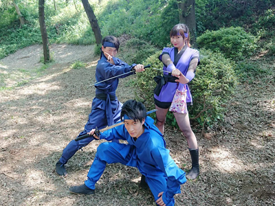 TEAM☆ACTIONの忍者ショー
