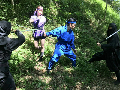 TEAM☆ACTIONの忍者ショー