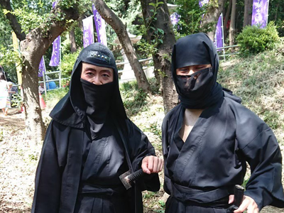 TEAM☆ACTIONの忍者ショー