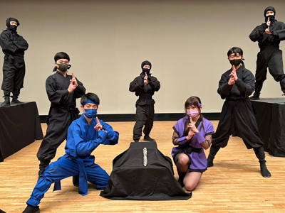 TEAM☆ACTIONの忍者ショー